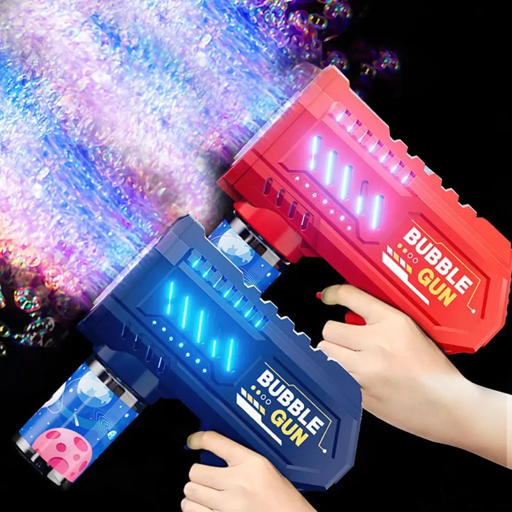 Kids Electric Bubble Gun with 10-Hole Handheld Design_1