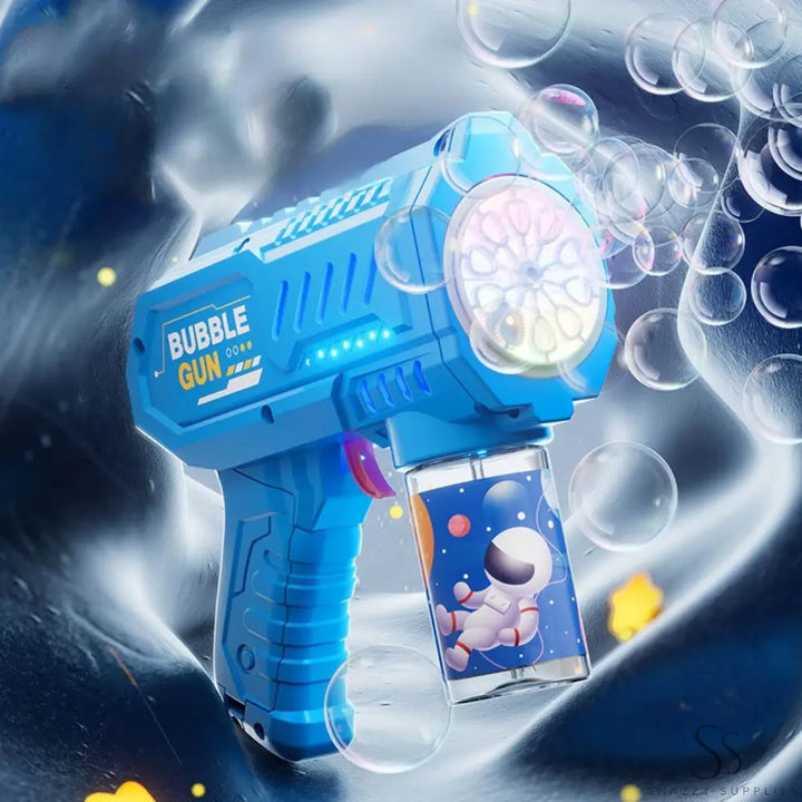 Kids Electric Bubble Gun with 10-Hole Handheld Design_2