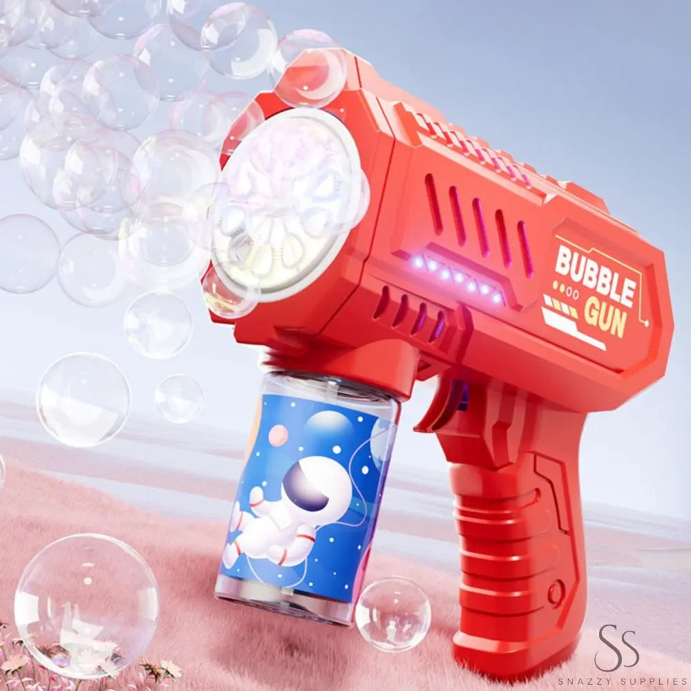 Kids Electric Bubble Gun with 10-Hole Handheld Design_3