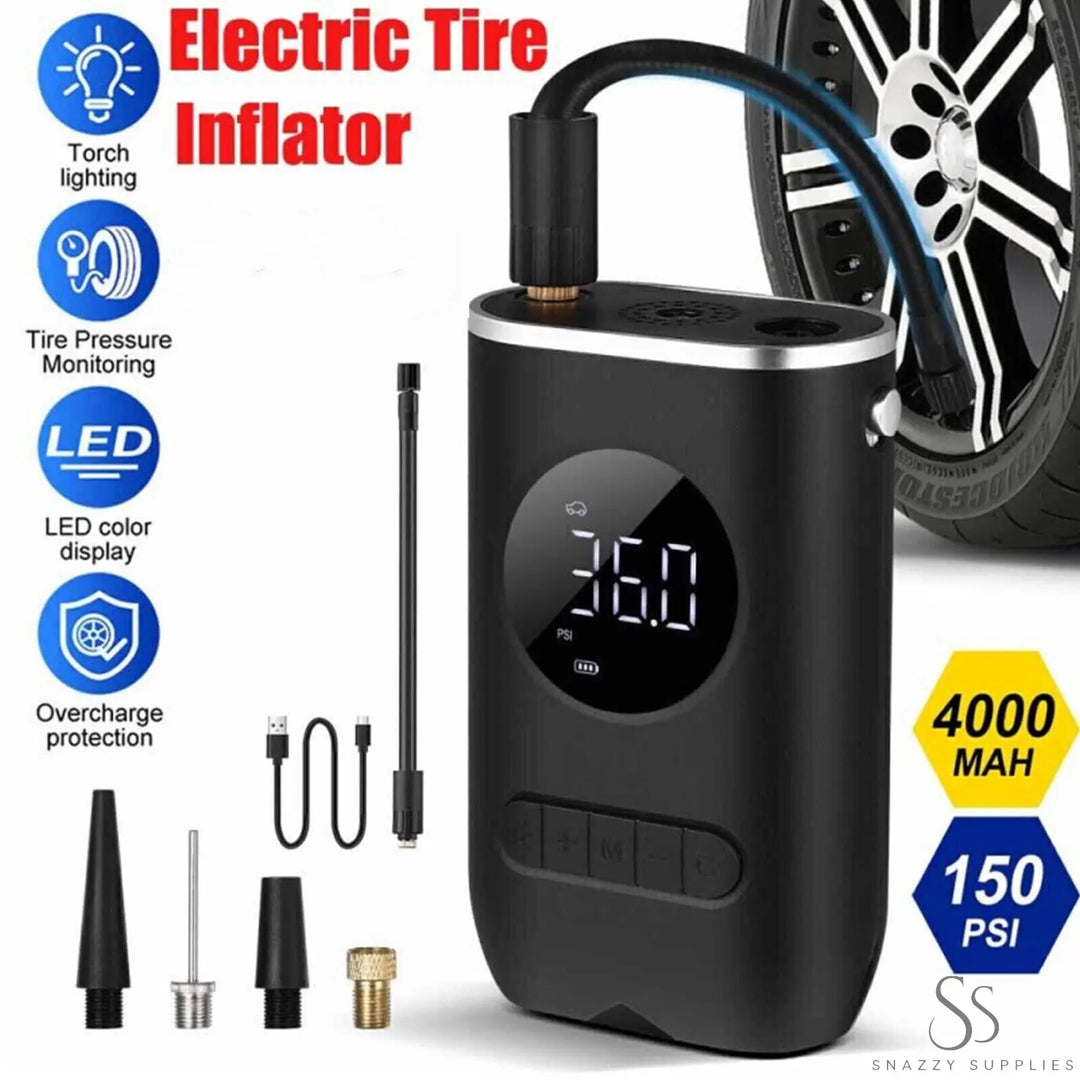 Tyre Pump - Rechargeable Oz Bargains